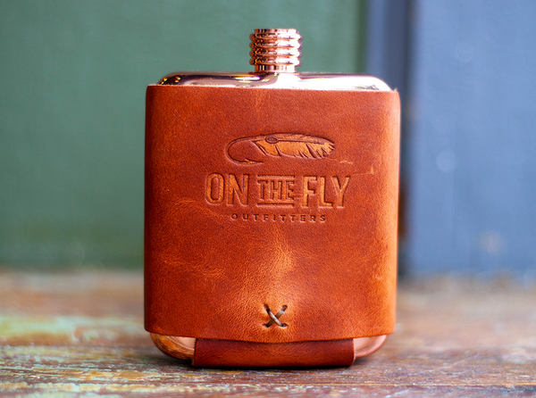 OTF x Whiskey Leather Works Flask
