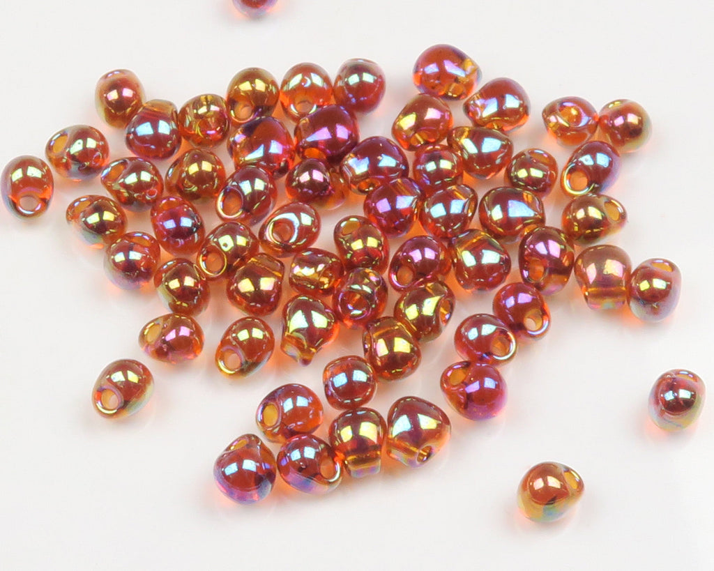 Hareline Hump Back Glass Beads at The Fly Shop